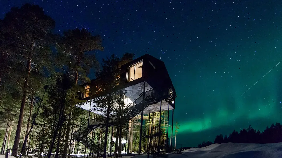 Treehotel Suède – si proche du ciel étoilé