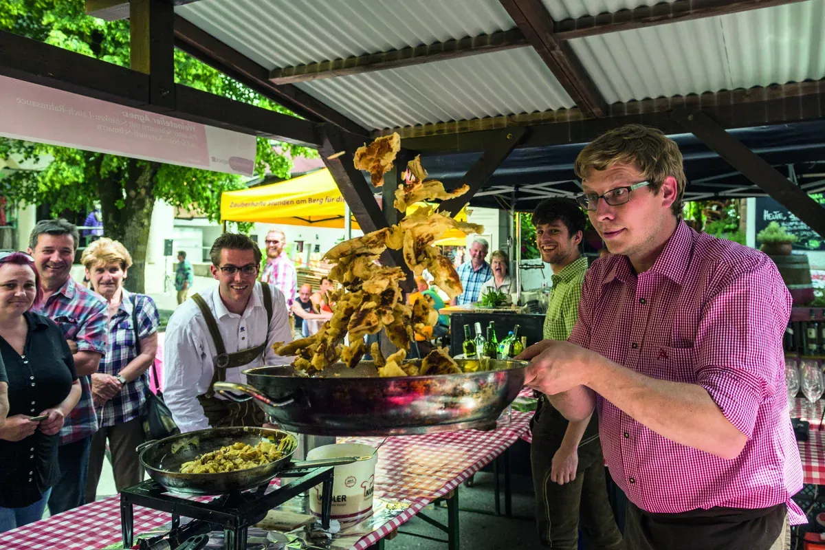 Culatory delicacies: The Kaiserschmarrnfest in Ellmau
