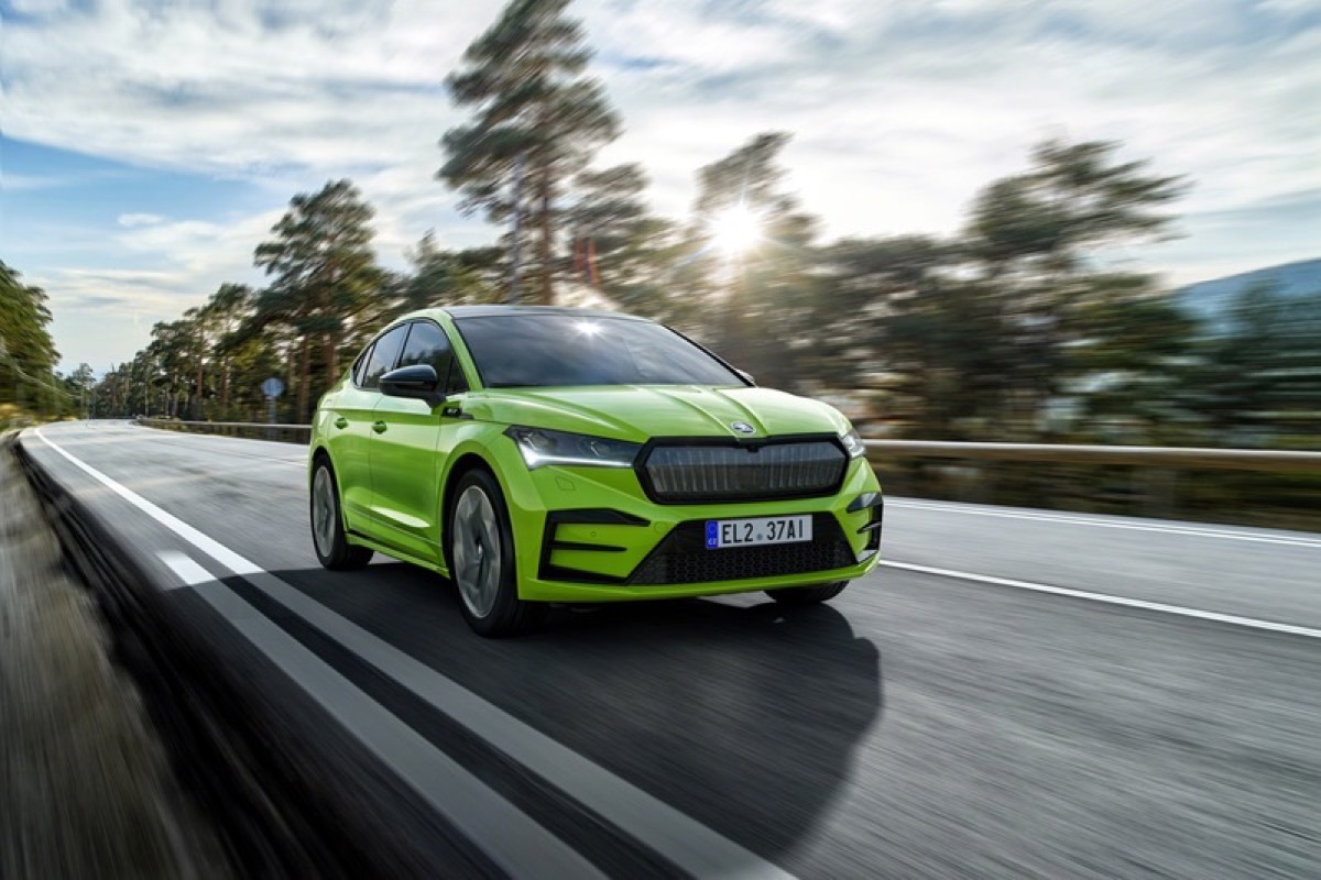 SKODA Enyaq Coupé RS iV available to order now – Touremo