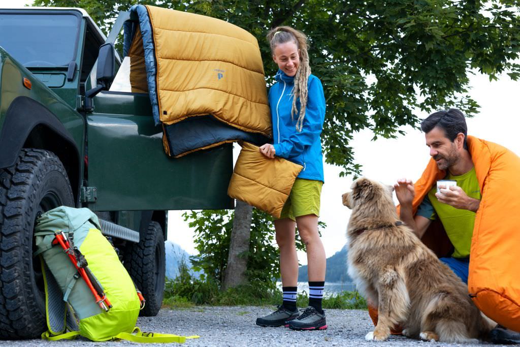 Deckenschlafsack Deuter Orbit SQ – Außen recykelt, innen: warm – Touremo